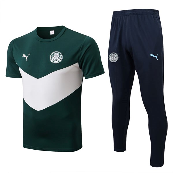 Camiseta Palmeiras Conjunto Completo 2022/23 Verde Blanco
